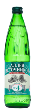 Вода минеральная лечебно-столовая питьевая «Аллея источников» №4, 500 мл Вода минеральная лечебно-столовая питьевая «Аллея источников» №4, 500 мл