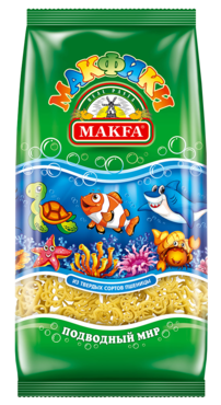 Макароны «Makfa» Макфики Подводный мир, 250 г Макароны «Makfa» Макфики Подводный мир, 250 г