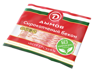 Бекон «Дымов» Венгерский , в нарезке, 150 г Бекон «Дымов» Венгерский , в нарезке, 150 г