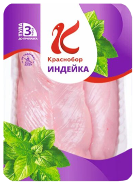 Филе грудки индейки «Краснобор», 500 г Филе грудки индейки «Краснобор», 500 г