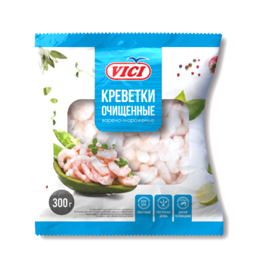 Креветки «Vici» 200/300 очищенные, 300 г Креветки «Vici» 200/300 очищенные, 300 г