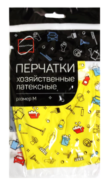 Перчатки хозяйственные «Континентпак» размер М Перчатки хозяйственные «Континентпак» размер М