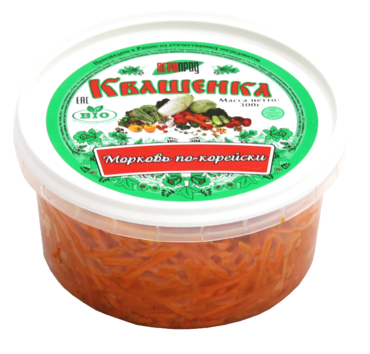 Морковь по-корейски «Квашенка», 300 г Морковь по-корейски «Квашенка», 300 г