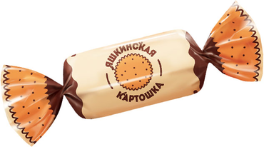 Конфета «Яшкинская картошка» (упаковка 0,5 кг) Конфета «Яшкинская картошка» (упаковка 0,5 кг)