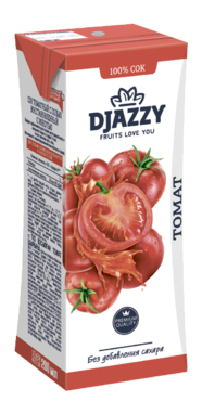 Сок «Djazzy» томатный, с мякотью, 200 мл Сок «Djazzy» томатный, с мякотью, 200 мл