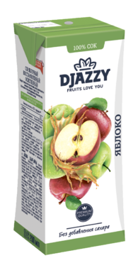 Сок «Djazzy» яблочный, 200 мл Сок «Djazzy» яблочный, 200 мл