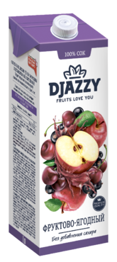 Сок «Djazzy» фруктово-ягодный, 1 л Сок «Djazzy» фруктово-ягодный, 1 л
