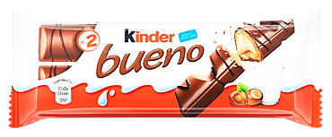 Вафля «Kinder» Bueno в шоколаде с начинкой, 43 г