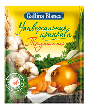 Приправа «Gallina Blanca» Традиционная, универсальная, 75 г Приправа «Gallina Blanca» Традиционная, универсальная, 75 г