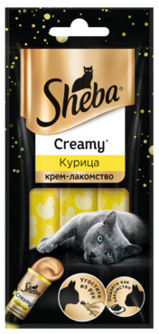 Крем-лакомство для кошек «Sheba» с курицей, 36 г Крем-лакомство для кошек «Sheba» с курицей, 36 г