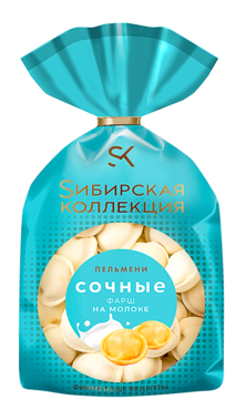 Пельмени «Сибирская коллекция» Сочные с фаршем на молоке, 800 г Пельмени «Сибирская коллекция» Сочные с фаршем на молоке, 800 г