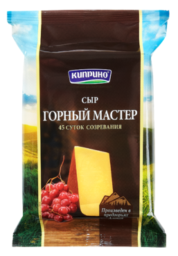 Сыр 50% «Киприно» Горный мастер, 180 г Сыр 50% «Киприно» Горный мастер, 180 г