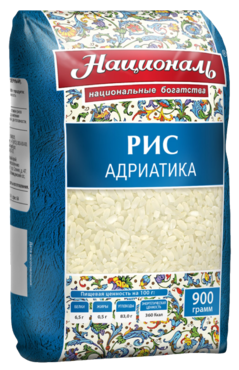 Рис «Националь» Адриатика, 900 г Рис «Националь» Адриатика, 900 г