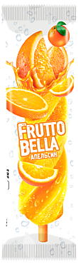 Фруктовый лёд «FruttoBella» со вкусом апельсина, 60 г