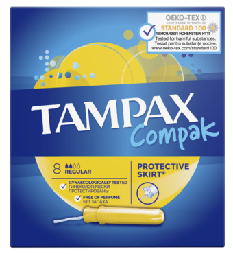 Тампоны «Tampax» CompakRegular Тампоны «Tampax» CompakRegular