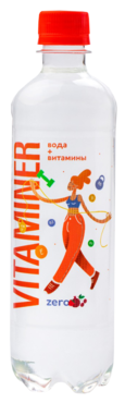 Напиток витаминизированный «VITAMINER» ZERO вишня, гранат,малина, 500 мл Напиток витаминизированный «VITAMINER» ZERO вишня, гранат,малина, 500 мл