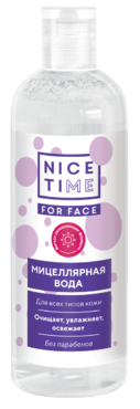 Мицелярная вода «Nice Time», 500 мл Мицелярная вода «Nice Time», 500 мл