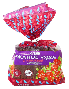 Хлеб «Ржаное Чудо» с клюквой, 300 г Хлеб «Ржаное Чудо» с клюквой, 300 г