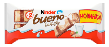 Батончик «Kinder Bueno» White, 39 г Батончик «Kinder Bueno» White, 39 г