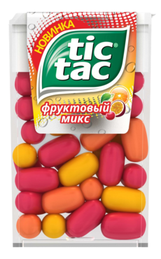 Драже «Tic Tac» Фруктовый микс, 16 г Драже «Tic Tac» Фруктовый микс, 16 г
