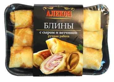 Блины с ветчиной и сыром, 420 г Блины с ветчиной и сыром, 420 г