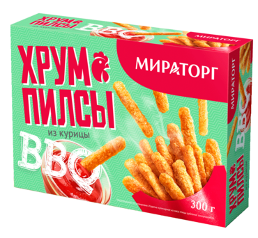 Хрумпилсы «Мираторг» из курицы BBQ, 250 г Хрумпилсы «Мираторг» из курицы BBQ, 250 г