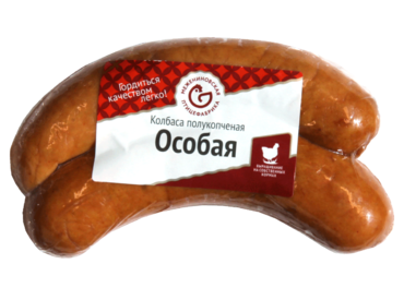 Колбаса куриная «Межениновская птицефабрика» Особая, 0,45 - 0,6 кг Колбаса куриная «Межениновская птицефабрика» Особая, 0,45 - 0,6 кг