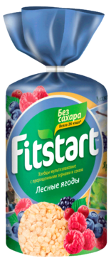 Хлебцы «FITSTART» мультизлаковые Лесные ягоды, 100 г Хлебцы «FITSTART» мультизлаковые Лесные ягоды, 100 г
