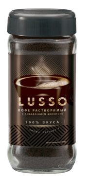 Кофе «LUSSO» растворимый, 95 г Кофе «LUSSO» растворимый, 95 г