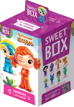 Мармелад жевательный «Sweet box» с игрушкой «Сказочный патруль», 10 г Мармелад жевательный «Sweet box» с игрушкой «Сказочный патруль», 10 г