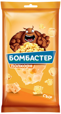 «Бомбастер», попкорн со вкусом сыра, 80 г «Бомбастер», попкорн со вкусом сыра, 80 г