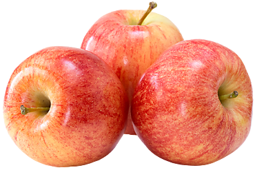 Яблоки Гала поштучно, 0,2 - 0,25кг