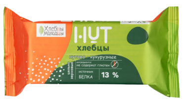 Хлебцы хрустящие «Хлебцы-Молодцы» нутово-кукурузные, 40 г Хлебцы хрустящие «Хлебцы-Молодцы» нутово-кукурузные, 40 г