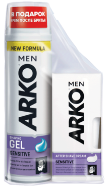 Средства для бритья «ARKO» гель для бритья+крем после бритья Средства для бритья «ARKO» гель для бритья+крем после бритья