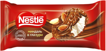 Мороженое «Nestle» в глазури с миндалем, 90 мл Мороженое «Nestle» в глазури с миндалем, 90 мл