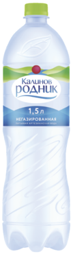 Вода минеральная «Калинов Родник» негазированная, 1,5 л Вода минеральная «Калинов Родник» негазированная, 1,5 л