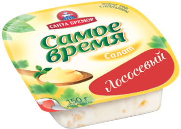 Салат «Самое время» Лососевый, 150 г Салат «Самое время» Лососевый, 150 г