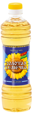 Масло подсолнечное «Золотая семечка» рафинированное, 500 мл Масло подсолнечное «Золотая семечка» рафинированное, 500 мл