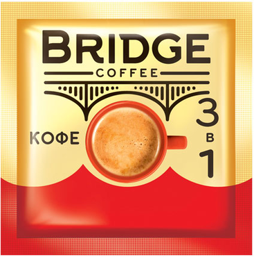 «Bridge», напиток кофейный 3 в 1, 20 г «Bridge», напиток кофейный 3 в 1, 20 г