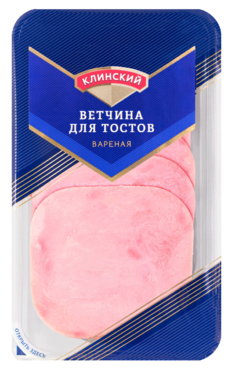 Ветчина для тостов «Клинский» нарезка, 120 г Ветчина для тостов «Клинский» нарезка, 120 г