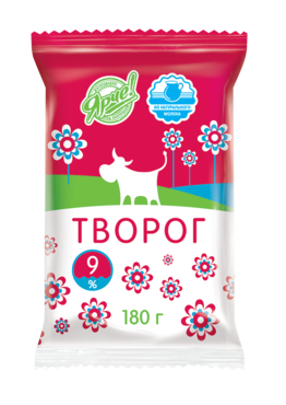 Творог 9%, 180 г Творог 9%, 180 г
