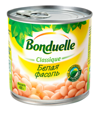 Фасоль белая «Bonduelle», 400 г Фасоль белая «Bonduelle», 400 г