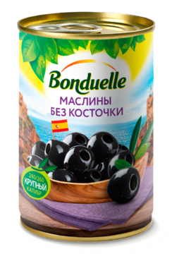 Маслины «Bonduelle» без косточки, 314 мл Маслины «Bonduelle» без косточки, 314 мл