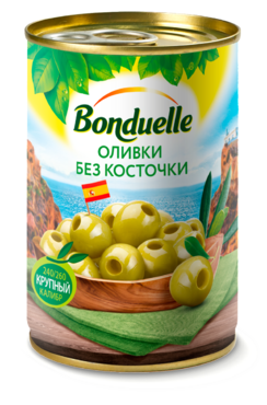 Оливки «Bonduelle» без косточки, 314 мл Оливки «Bonduelle» без косточки, 314 мл