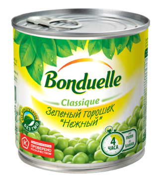 Горошек «Bonduelle» 212мл Горошек «Bonduelle» 212мл