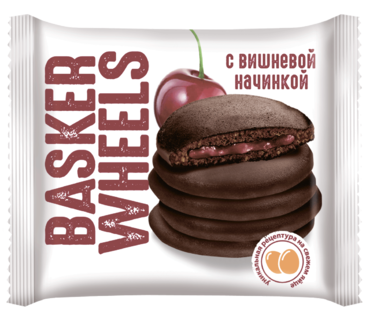 Панкейк «Basker Wheels» какао-вишня, 36 г Панкейк «Basker Wheels» какао-вишня, 36 г
