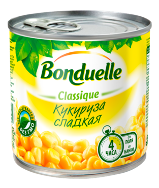 Кукуруза «Bonduelle», 425 мл Кукуруза «Bonduelle», 425 мл