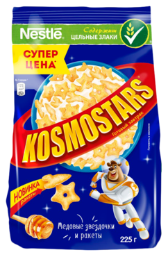 Готовый завтрак «Cosmostars» медовый, 225 г Готовый завтрак «Cosmostars» медовый, 225 г