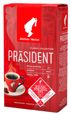 Кофе «JULIUS MEINL» молотый «Президент», 250 г Кофе «JULIUS MEINL» молотый «Президент», 250 г