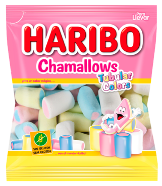 Суфле-маршмеллоу «HARIBO» Шамеллоус Цветные трубочки, 90 г Суфле-маршмеллоу «HARIBO» Шамеллоус Цветные трубочки, 90 г